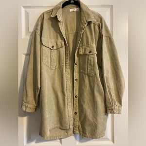 Oversized shacket, great layering piece